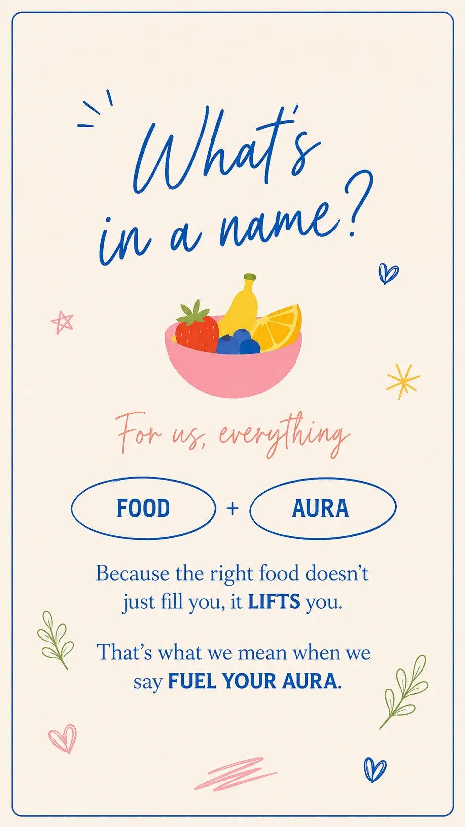 Foora brand story — smoothie bowl ingredients
