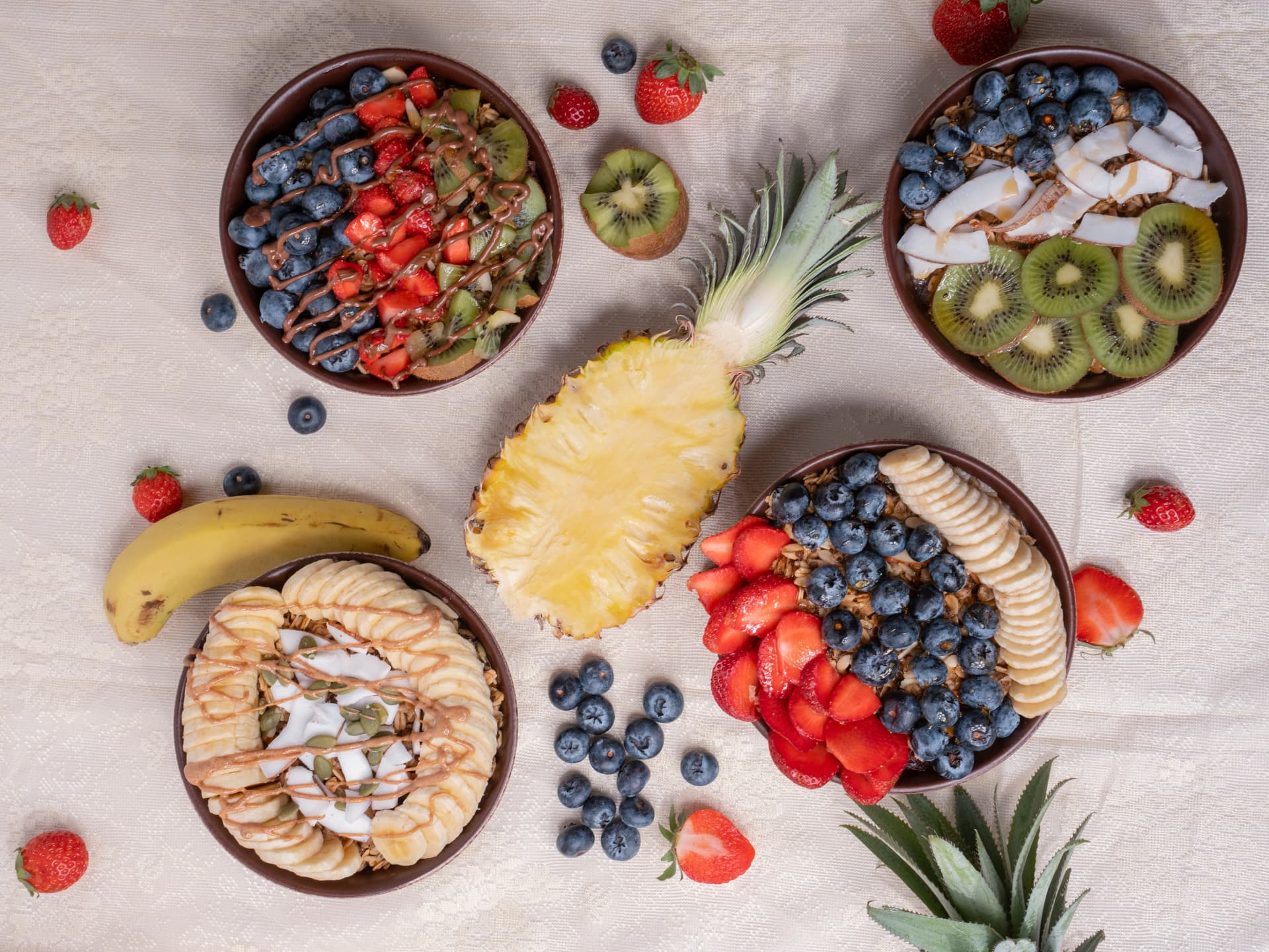 Fresh Foora smoothie bowls